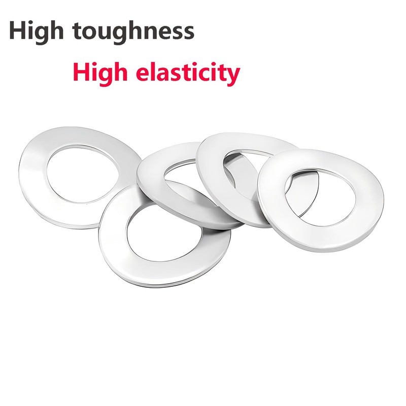 Ctyjia 20 PCS Stainless Steel Washers, M4 Wave Spring Washer,
