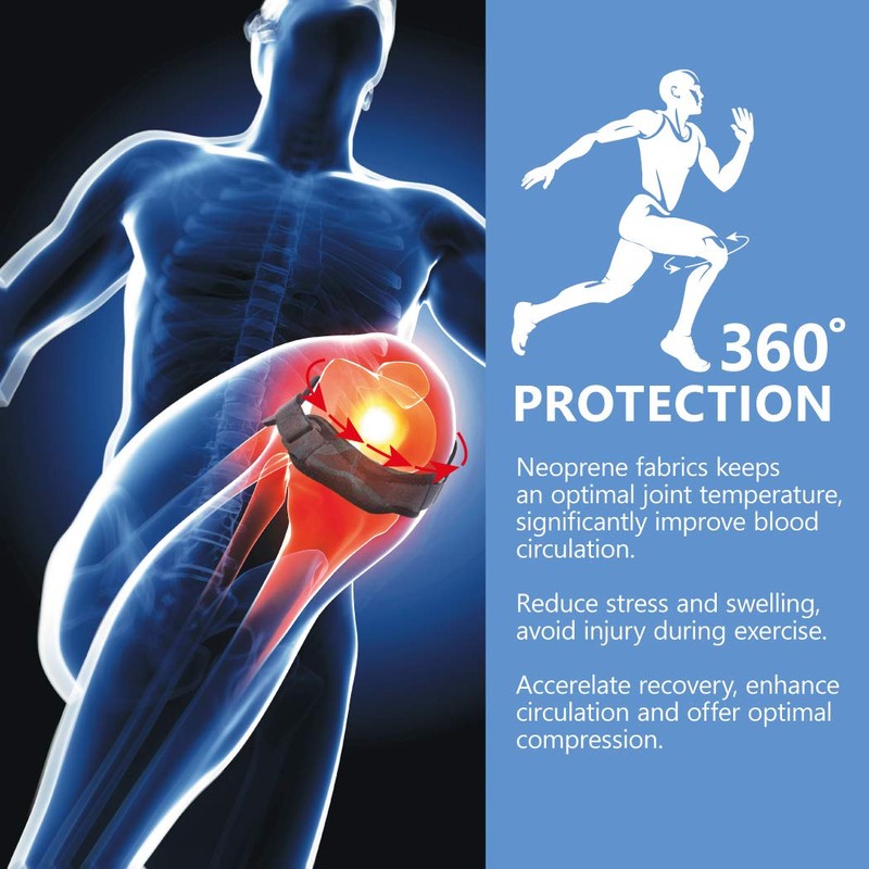 Patella Knee Bandage - Adjustable Knee Strap for Runner's Knee