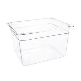 Polycarbonate Gastronorm Container - 1/2 Size - 200mm depth. 10.8 litre.
