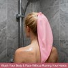 Waterproof Hair Sleeve for Long Hair, Crown Washing Shower Cap