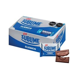 Nestlé Nestle Sublime Chocolate Con Leche y Mani Peruano | box 24 Units 30g Each