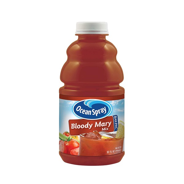 Ocean Spray Bloody Mary Mix Bottle, 32-Ounce Bottles (Pack of 12)