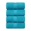 Cotoniche Hand Towels 4 Pack - Absorbent &%100 Cotton, Large