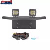 sinocea0 Bumper Light Pods Bull Bar License Frame Mount For