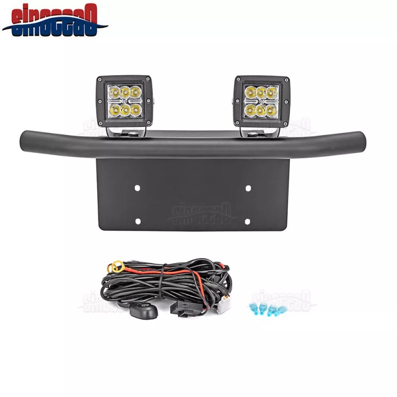 sinocea0 Bumper Light Pods Bull Bar License Frame Mount For