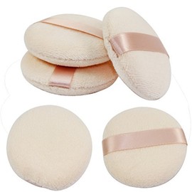 Joly Powder Puff for Makeup Face Powder Set of 5 (5 Pieces)