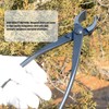 200mm/7.9in Concave Branch Cutter High Strength Manganese Steel Diagonal Pliers