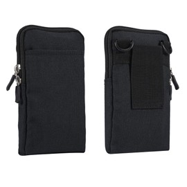 Telefon Gürteltasche mit Clip, Handy Schultertasche Herren, 7.2 Zoll Kleine Nylon Umhängetasche Handytasche Outdoor Sport Wandern Hüfttaschen Herrentasche Bauchtasche Brieftasche Messenger Bag