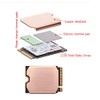 1 Set SSD Copper Heat Sink Cooling Thermal Pastes M.2