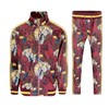 G-Style USA Men's Royal Floral Tiger Track Suit ST559 -