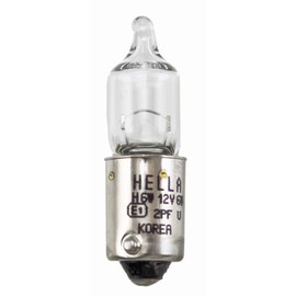 HELLA H6W Long Life Miniature Halogen Bulb, 12V