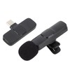 Wireless Lavalier Microphone Noise Cancelling 360° Sound 20m Range Professional