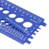 Nut Bolt and Thread Tester, Gauge for Inch and Metric