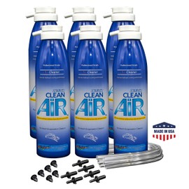 DWD2 Clean Air® Premium Automotive AC Evaporator Cleaner 8.oz Renew your air conditioner! (Regular) - 6 Pack