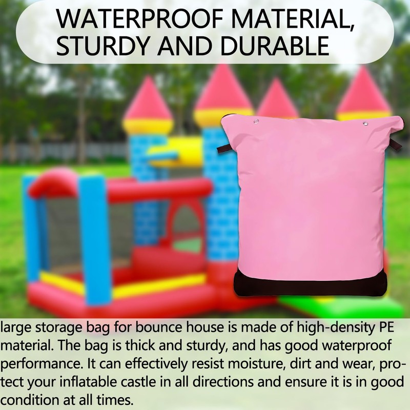 Bounce House Storage Bag, Large Water-Resistant Inflatable Storage Bag For