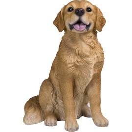 Hi-Line Gift Ltd. Sitting Golden Retriever, Brown