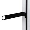 Waki Sangyo Pipe Bracket, Pilashell Series, Hanger, Closet, Black, Hole