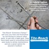 TITE-REACH Flexible Extension Clamp Combo Pack – Retro-Flex (Memory-Flex) &