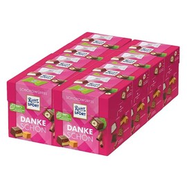 Ritter Sport - Schokoladenwürfel Danke Schön - 8x 176g