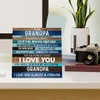 to My Grandpa Wooden Sign Best Grandpa Gift, Grandpa Gifts