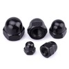 7/16"-14 Hex Head Acorn Cap Nuts, 304 Stainless Steel 18-8