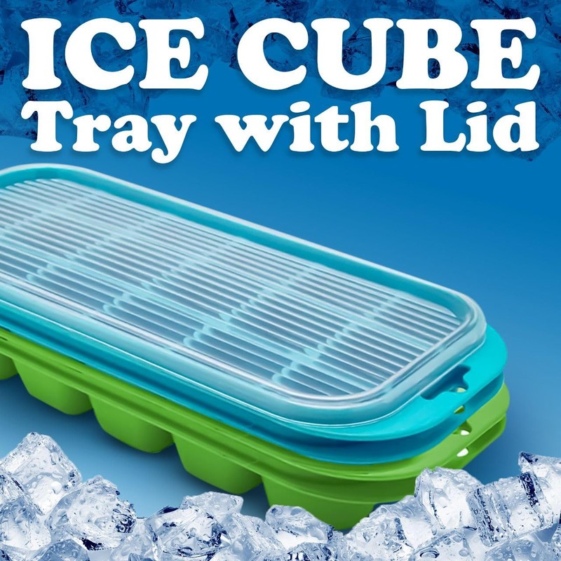 ZYBUX - 4 x Set of Ice Cube Tray with