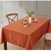HLC.ME Lincoln Fabric Tablecloth, Jacquard Fabric Table Cloth for Rectangle