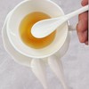 MIUFA 6PCS Porcelain White Coffee Spoons Espresso Tea Sauce and