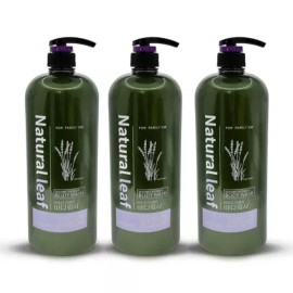 Naturally 내추럴리프 티트리 라벤더 꽃향 바디워시 1500ml 3개 Naturleaf Tea Tree Lavender Floral Body Wash 1500ml 3Pieces