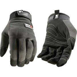 Wells Lamont FX3 Extreme Dexterity - Guantes de trabajo multiusos, visualización táctil, gris extragrande 7850