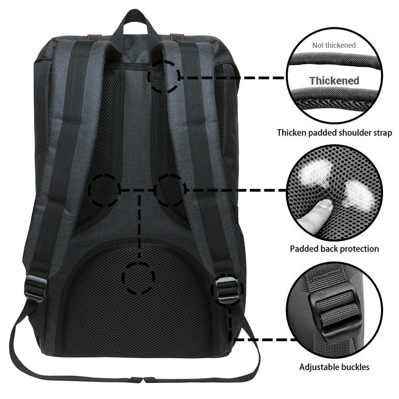 Kaukko Backpack for Men, Women and Students 17 Inch Backpack