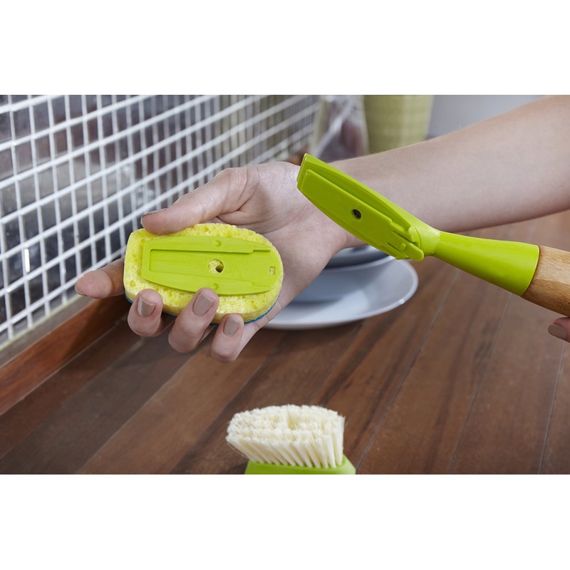 Full Circle Suds Up Soap Dispensing Dish Sponge with Bamboo
