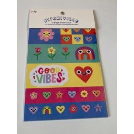 Ooly Stickiville Stickers HAPPY HEART Sticker Book Stickers 10 Pages