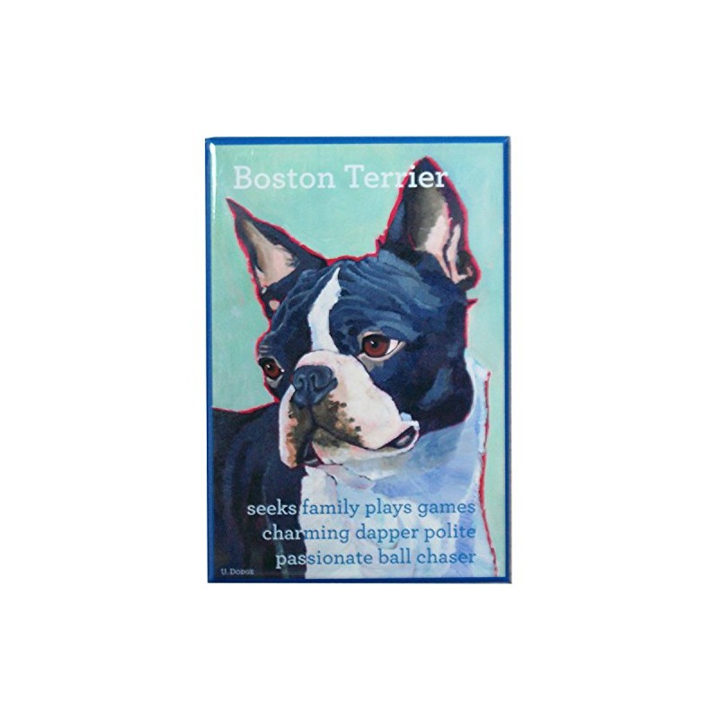 Boston Terrier Fridge Magnet