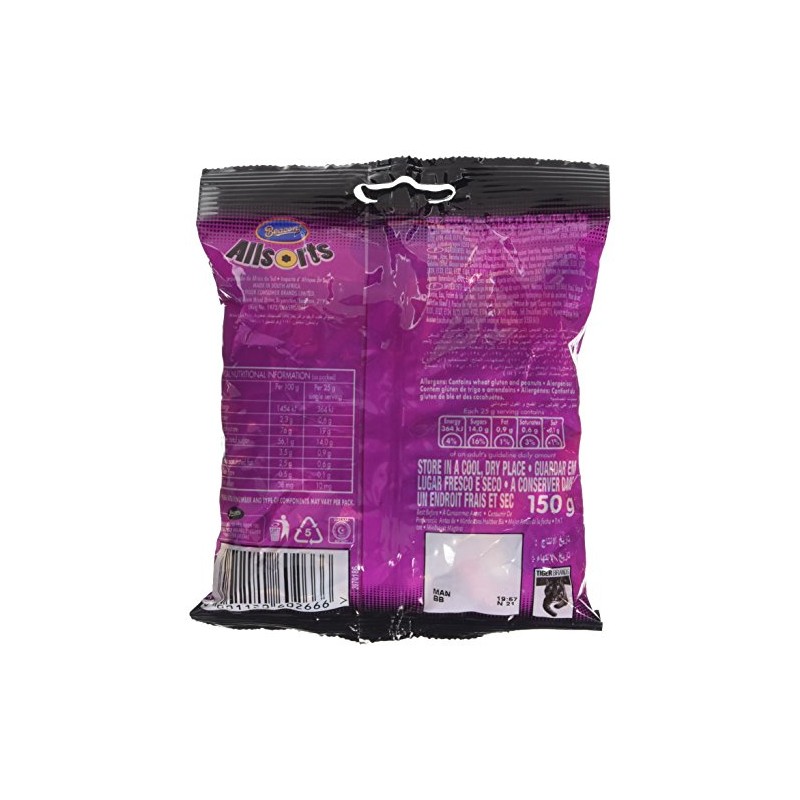 Beacon Liquorice Allsorts Mini 150g