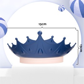 Romon Shower Cap Children, Hair Washing Child Protection, Soft Adjustable Hair Washing Aid for Toddlers, Babies, Children (Blue)