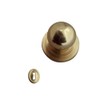 MyTinyWorld Dolls House Miniature 1:12th Scale Brass Door Handle and Keyhole Cover
