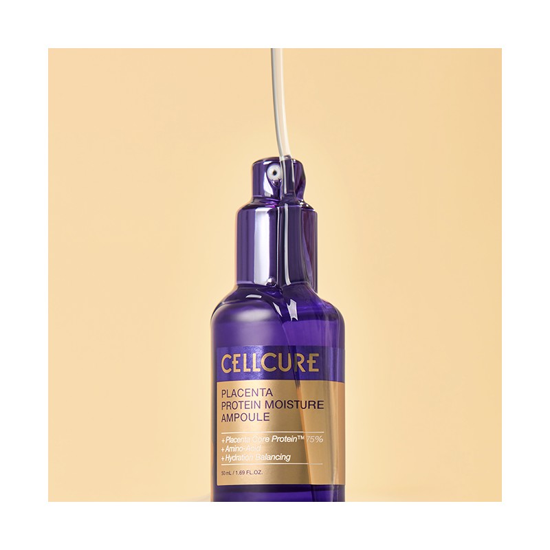 Cellcure Placenta Protein Moisture Ampoule 50ml 2 bottles / 셀큐어