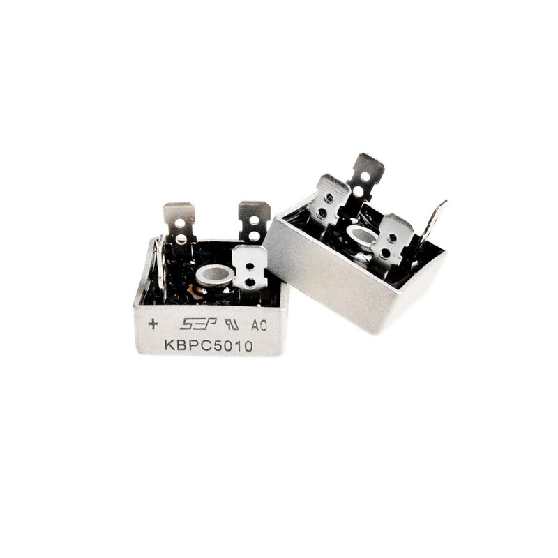 KBPC5010 50A 1000V square full bridge rectifier bridge stack flat