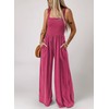 Dokotoo Womens Overalls Rose Jumpsuits for Women Casual Loose Fit