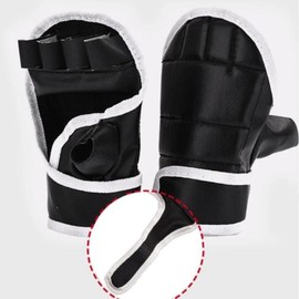 Single Pair of Portable Gloves, Wrist Protection, Fixed, Punching, Anti-kink Boxing Punch Practice Gloves / 간이 글러브 한켤레 손목 보호 고정 펀칭 꺽임방지 복싱 펀치 연습 장갑