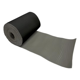FastSeal 4" x 25 ft FastSeal Roof Sealant Tape for Leak Repair BLACK - 25 Feet, 25 Foot