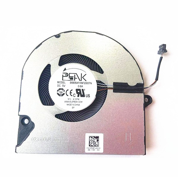 Fleshy Leaf CPU Cooling Fan Replacement for DELL Inspiron 15