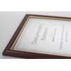 Ideal Document Picture Frame in Mahogany 21 x 29.7 DIN