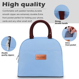 BALORAY Lunch Bag for Women Men Insulated Lunch Box for Adult Reusable Lunch Tote Bag for Work, Picnic or Travel
