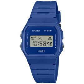 Casio Classic Watch F-91WB Biomass Plastic, blue