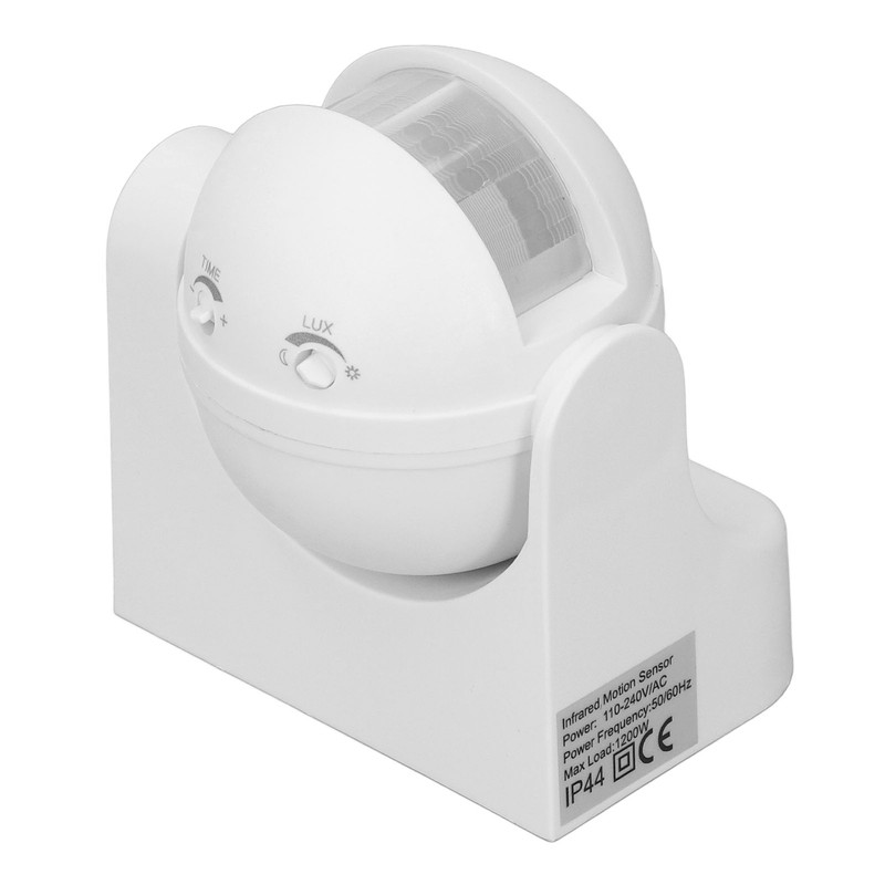 Motion Sensor Detector Switch Waterproof Intelligent Radiationless ABS Housing Infrared