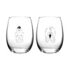 Winnie The Pooh Collectible Wine Glass Set (Eeyore)