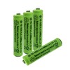 GSUIVEER AAA Nimh 600mAh 1.2v Rechargeable Battery for Outdoor Solar