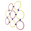 10PCS Kids Exercise Hoops Jumping Hopscotch Game Rings for Sensory